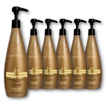 Load image into Gallery viewer, Brazilian Hair Straightening Ourodefrizz Gold 1L (box with 6 bottles)
