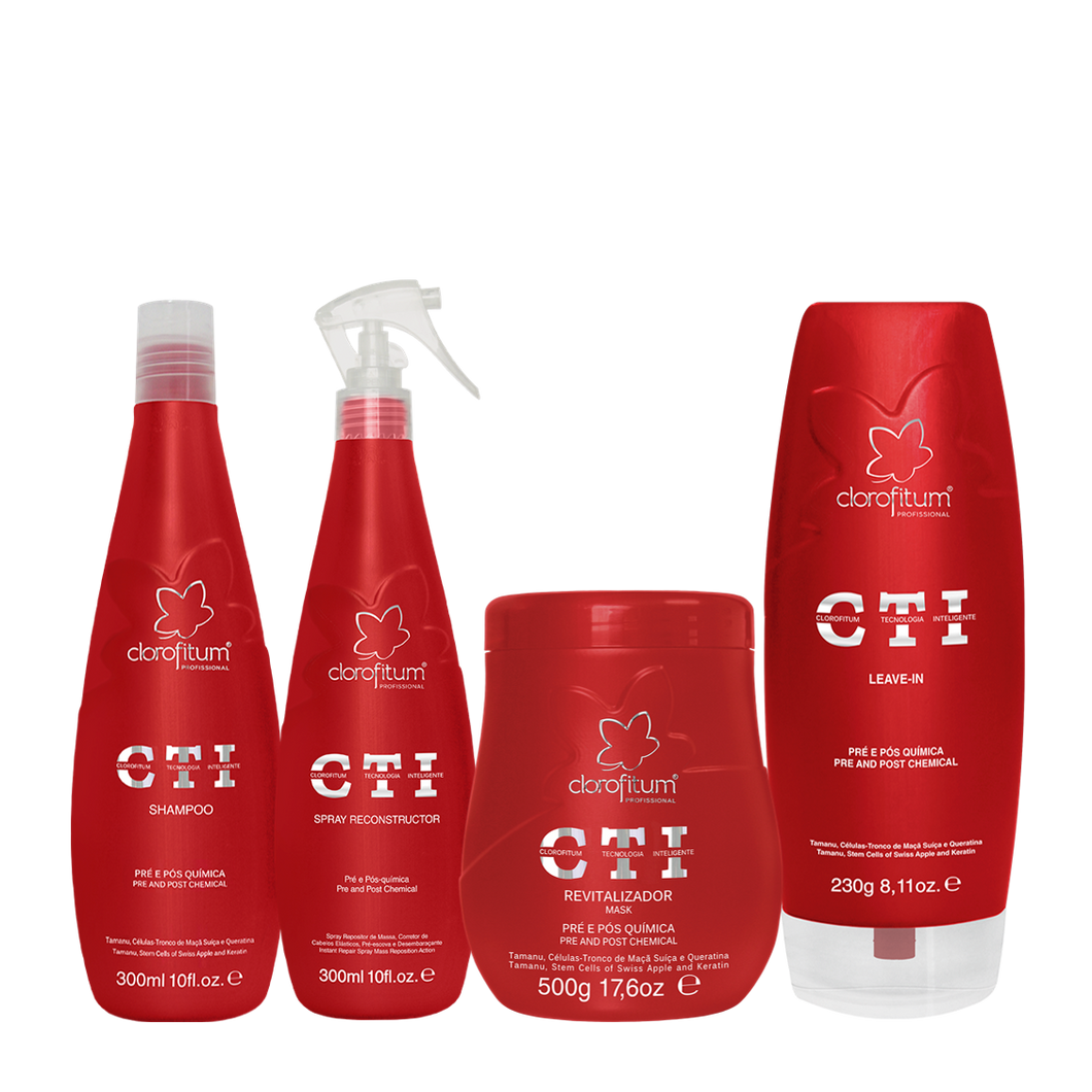Kit CTI Revitalizing Pre and Post Chemical Hair Treatment